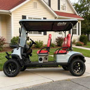 Voiturette de golf 4 places pour l'<span class=keywords><strong>immobilier</strong></span>, voiturette de golf 4 places à vendre, voiturette de golf pour le jardinage - Product Image 3