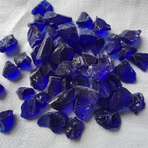 12-20MM pezzi di vetro riciclato frantumato riempitivi di vetro fuoco pietra di vetro - Product Image 2