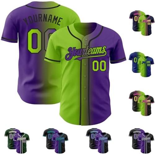 Morado y Verde Neón