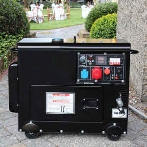 เครื่องกำเนิดไฟฟ้าดีเซลอัจฉริยะ 10kw 10kva 8kva 8kw 5kw 5kva 7kva 7kw แบบเงียบ 110V 220V 380V เฟสเดียว 3 เฟส 50HZ 60HZ - Product Image 1