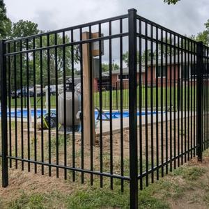 Clôture <span class=keywords><strong>de</strong></span> <span class=keywords><strong>piscine</strong></span> en aluminium standard australienne Panneaux tubulaires conformes à la norme australienne Conception <span class=keywords><strong>de</strong></span> latte - Product Image 5