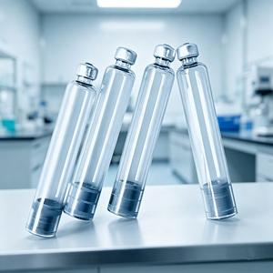 Steam Sterilizable 3ml Borosilicate Glass Vial with Aluminum Cap for Sealed Pharmaceutical Liquid Packaging - Product Image 1