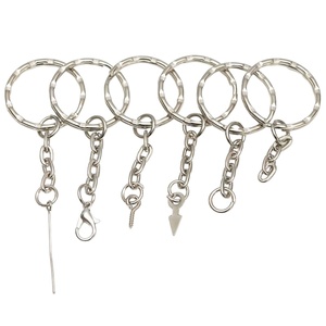 Llavero Metálico Personalizado de 2.5 cm con Grabado, Accesorios DIY, Lindo Llavero con Mosquetón en Forma de Corazón para Regalos Promocionales al por Mayor - Product Image 1