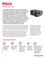 Printer Label Kelas Industri Honeywell PD45. Merek Baru dan Asli Tersedia di Stok