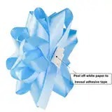 Custom Curlie Bow Double Faced Satin Gift <b>Ribbons</b> Blue Green Yellow Polyester Luster Braided Birthday Decoration - Product Image 5