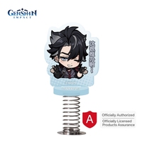 2025 produits de marchandise Genshin Impact authenticité garantie support élastique affichage Lynette acrylique voyageur debout