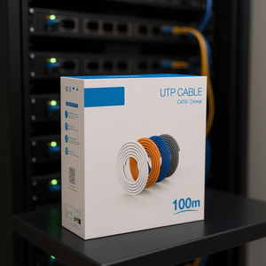 Cable de red Dahua Utp Cat6 de 100 m, color blanco, para sistemas de vigilancia - Product Image 4