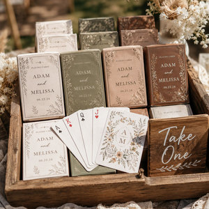<span class=keywords><strong>Carte</strong></span> da Gioco Personalizzate <span class=keywords><strong>di</strong></span> Alta Qualità, Regalo Promozionale, Bomboniere per Matrimoni, Mazzo <span class=keywords><strong>di</strong></span> <span class=keywords><strong>Carte</strong></span> Personalizzato con Scatola - Product Image 6