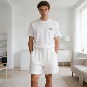Embroidered Casual Custom Streetwear Shorts Polyester/Cotton <b>Cargo</b> Pattern Breathable Quick Dry Elastic Waist Knee Length Men's - Product Image 2