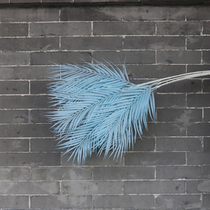 Artificial Areca Palm <b>Leaf</b> Wall Hanging Soft PVC High Simulation Wedding Home Decor Indoor Use - Product Image 4