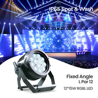 Projecteur PAR LED RGBL en aluminium L PAR12 12*20W IP65 8500Lm, angle de faisceau multiple, DMX512 RDM, pour événements extérieurs, scène, DJ