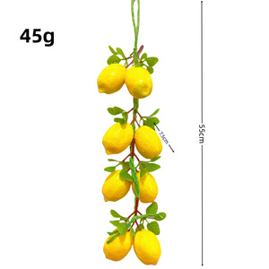 Guirlande de citrons artificiels pour décoration de maison, fête, mariage, ferme - Product Image 3
