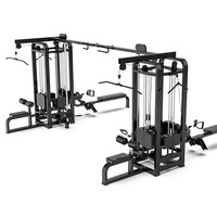 Estación de Entrenamiento Integral con Estructura de Puerta Dragón para Ocho Personas, con Plataformas para Cuatro o Cinco Personas, para Pesca de Grandes Peces