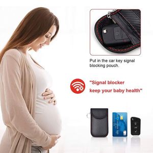 ซองใส่กุญแจรถยนต์ Yy865 ป้องกันการโจรกรรมข้อมูล RFID ป้องกันสัญญาณ Wifi/Gsm/Lte/Nfc/Rf  แบบ Faraday - Product Image 4