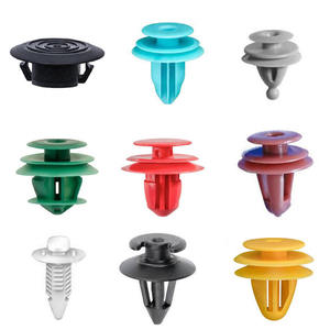 Clips de carrosserie automobile, attaches automobiles, clips automobiles, attaches de carrosserie, clips de garniture de carrosserie, rivets de fixation de pare-chocs - Product Image 2