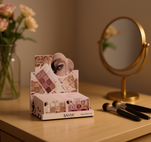 Palette de fards à paupières Saniye E1273 Matte, haute pigmentation, plus de huit couleurs, pour carnations moyennes - Product Image 2