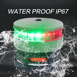 IP67 배터리 작동 빨간색 및 녹색 내비게이션 램프 풍선 보트 패들 보드 카약 라이트 - Product Image 5