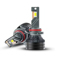 Lámpara LED HADUDU K9C Pro H7 H4 H11, Tubo de Cobre Más Grande, Luces LED H1 HB3 9005 HB4 9006 12V para Bombilla de Faro Delantero de Coche