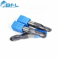 BFL-herramienta CNC de brocas de carburo de tungsteno, fresa de extremo de bola para Metal, madera, punta de Toro, herramientas de corte