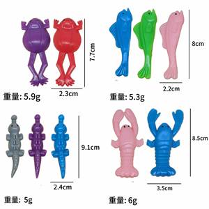 Jouet anti-stress personnalisé - Lanceur d'animaux Dinosaure à faire glisser au doigt pour farces et amusements muraux - Jouets adhésifs amusants - Product Image 5