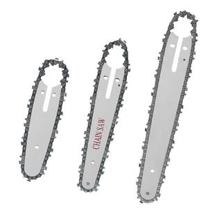 อะไหล่โซ่เลื่อยไฟฟ้าคุณภาพสูง ขนาด 4/6 <span class=keywords><strong>นิ้ว</strong></span> โซ่เลื่อยแบบมีแรงสะท้อนกลับ อุปกรณ์เสริมสำหรับโรงเลื่อย - Product Image 1