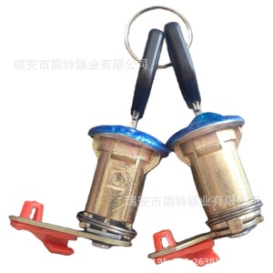 Cylindre de serrure cylindrique Han Yang 23860660 en alliage de zinc chromé brillant pour serrure de porte de micro-fourgonnette - Product Image 3