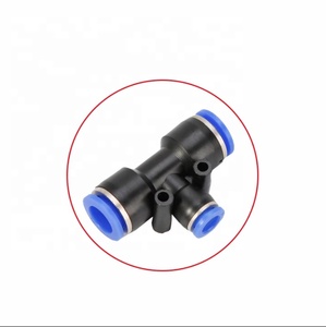 Connettore Pneumatico a Tre Vie Tipo PEG <span class=keywords><strong>T</strong></span> CHDLT, Nuovo Raccordo per Freni ad Aria e Connettore per Valvole dell'Aria - Product Image 3