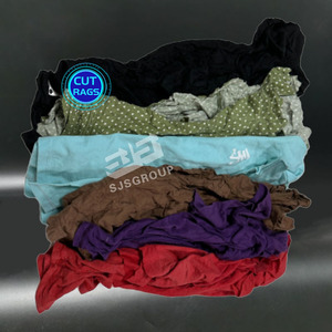 Stracci Industriali in Cotone 100% Colorati e Cuciti da 10KG 15KG 20KG 25KG, Scarti di Tessuto per Pulizia - Product Image 1