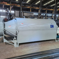 Séchoir à tambour rotatif haute capacité BSF Larves Résidus de soja Équipement de séchage de grignons d'olive Séchoir rotatif pour aliments pour animaux