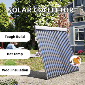 Calentador de agua <span class=keywords><strong>solar</strong></span> <span class=keywords><strong>horizontal</strong></span> de alta eficiencia, tubos de cobre, colector <span class=keywords><strong>solar</strong></span> de vidrio al vacío - Product Image 2