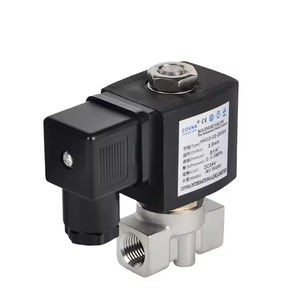 Covna โซลินอยด์วาล์วน้ำ B2Bclearance สแตนเลสขนาด1/4นิ้ววาล์วโซลินอยด์12V สำหรับระบบชลประทาน - Product Image 2