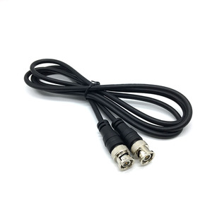 Kabel Koaksial BNC Male ke BNC Male Kustom untuk Perakitan CCTV, Kabel Ekstensi Sinyal Video - Product Image 5