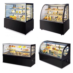 Réfrigérateur de présentation de gâteaux, réfrigérateur domestique avec porte en verre, vitrine réfrigérée, réfrigérateur commercial, congélateur - Product Image 2