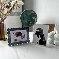 Présentoir en contreplaqué double couche magnétique transparent et coloré pour cartes postales – Nouveaux produits personnalisés en usine – Vente chaude