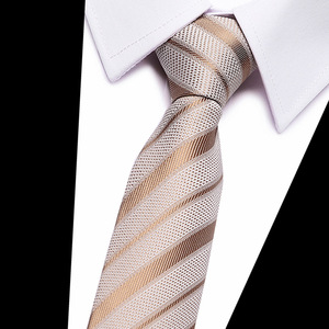 Cravatte in Poliestere e Seta per Uomo con Logo Personalizzato, <span class=keywords><strong>Cravatta</strong></span> Casual a Quadri <span class=keywords><strong>di</strong></span> Alta Qualità 7,5 cm per Cerimonie Nuziali - Product Image 1