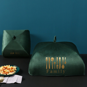 Couvre-aliments pliable rectangulaire pour la conservation de la fraîcheur, utilisation en cuisine et pour les fêtes, avec couvercle à boucle - Product Image 3