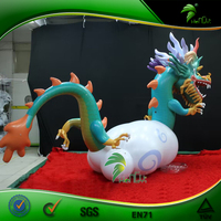 Année du Dragon Mascotte de Dragon Gonflable Personnalisée PVC Jouet de Dragon Gonflable Publicité Gonflables