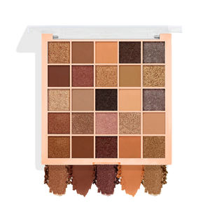 Fábrica profesional 25 <span class=keywords><strong>Multi</strong></span> colores Paleta de sombras de ojos Etiqueta privada Pigmento Brillo de larga duración Mate Sombra de ojos impermeable - Product Image 5