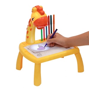 Proyector De Dibujo Malerei Spielzeug Kinder Projektion Zeichenbrett Giraffe Projektor Kunst Zeichen tisch - Product Image 1