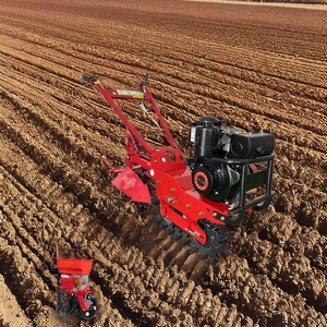Micro-motoculteur à chenilles professionnel avec moteur 220V, boîte de vitesses et roulement, pour désherbage des terres agricoles, creusement de sillons et travail rotatif du sol, haute performance - Product Image 2