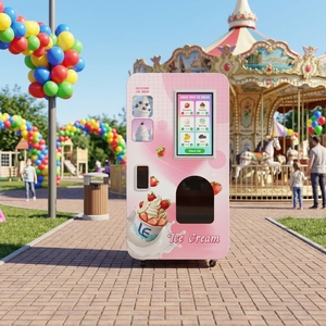 Máquina expendedora automática de helado suave LE VENDING, se puede dejar sin supervisión las 24 horas del día y tiene un modo nocturno. - Product Image 1