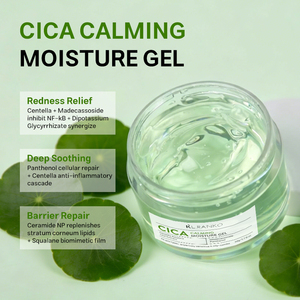 Fabricant de Crème Apaisante et Réparatrice de Barrière Hydratante à la Centella Asiatica <span class=keywords><strong>Cica</strong></span>, Marque Privée OEM, pour Peaux Sensibles - Product Image 3