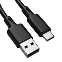 Cable de Datos USB 2.0 a Tipo C, Carga Rápida de 5V3A, Transferencia de Datos de 480 Mbps, Apto para Teléfonos Móviles, Tabletas y Carga en Automóviles