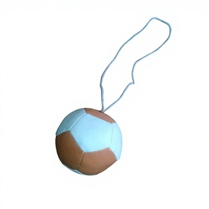 Ball <b>Key</b> <b>Chain</b> High Quality Genuine <b>Leather</b> PU Custom Logo Printed Punching Speed Balls Premium - Product Image 4