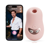 Celevue Aura Air-V450 KI-Begleiter-Spielzeug aus Platinvernetztem Silikon, IPX6 Wasserdicht, USB-Aufladbar, APP-Steuerung, Multi-Vibration mit 10 Frequenzen