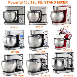 Mélangeur planétaire mélangeur 4L mélangeur de gâteau planétaire <span class=keywords><strong>universel</strong></span> appareils de cuisine aide à la cuisine mélangeur de pâte mélangeur de nourriture Michine - Product Image 6