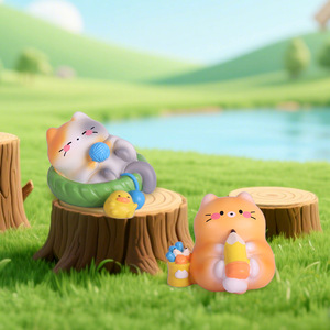 กล่องสุ่มฟิกเกอร์เรซิ่น Yu Mo Craft Cat Time Diary ของสะสมสำหรับเด็กและเพื่อน ของขวัญสำหรับเด็กอายุ 8-13 ปี ใช้ได้ทั้งเด็กชายและเด็กหญิง - Product Image 3