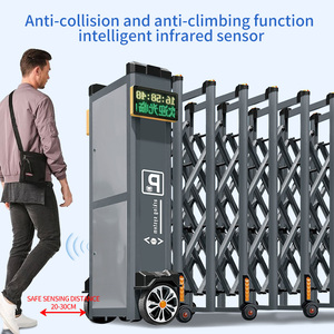 Industrial Retractable <strong>Gates</strong> Driveway <strong>Gate</strong> Accordion Barrier <strong>Gate</strong> Sliding <strong>Gates</strong> Fencing <strong>Gate</strong> <strong>for</strong> School Factory Retractable <strong>Gate</strong> - Product Image 2