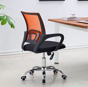 Modern Design Office Chair with Mesh Nylon <strong>Casters</strong> Swivel Lift <strong>Adjustable</strong> Height Armrest and Lumbar Support-New Arrival - Product Image 5
