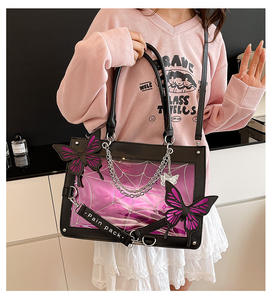 Borsa a Tracolla da Donna Serie Gotica Ragnatela Personalizzata con Logo Originale - Product Image 5